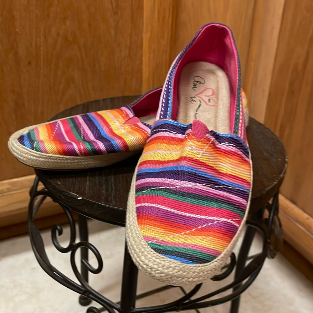 Multicolored espadrilles